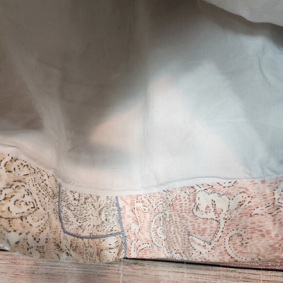 Coldwater Creek Quilted Pastel Patchwork Jacket Zipper Women's Size Small - Picture 8 of 16